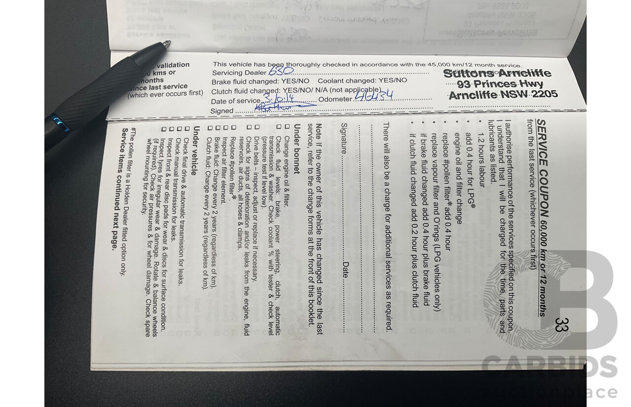 3/2011 Holden Commodore SV6 VE II 4d Sedan Alto Grey Metallic V6 3.6L