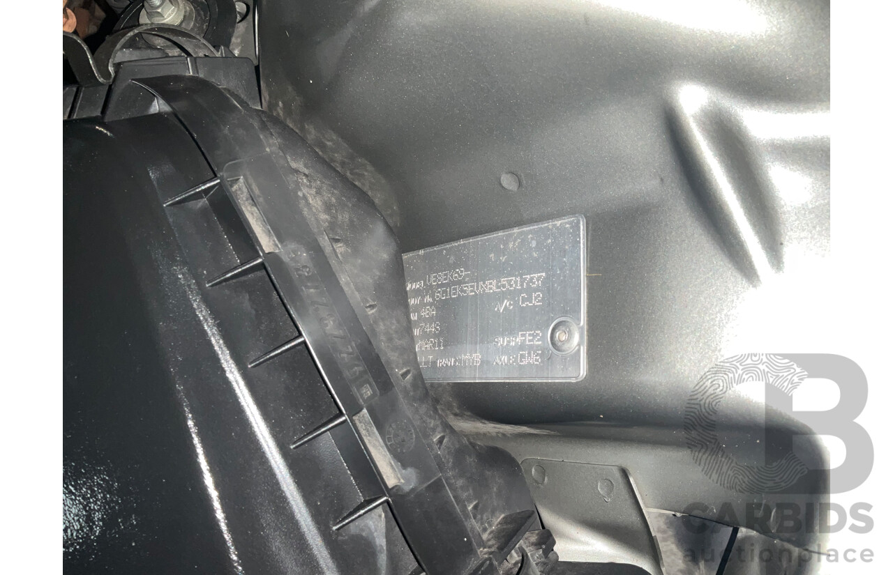 3/2011 Holden Commodore SV6 VE II 4d Sedan Alto Grey Metallic V6 3.6L