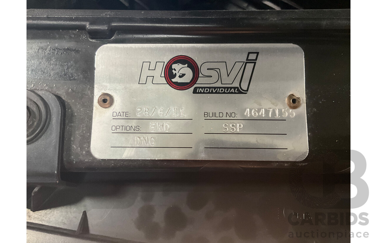 3/2011 Holden Commodore SV6 VE II 4d Sedan Alto Grey Metallic V6 3.6L