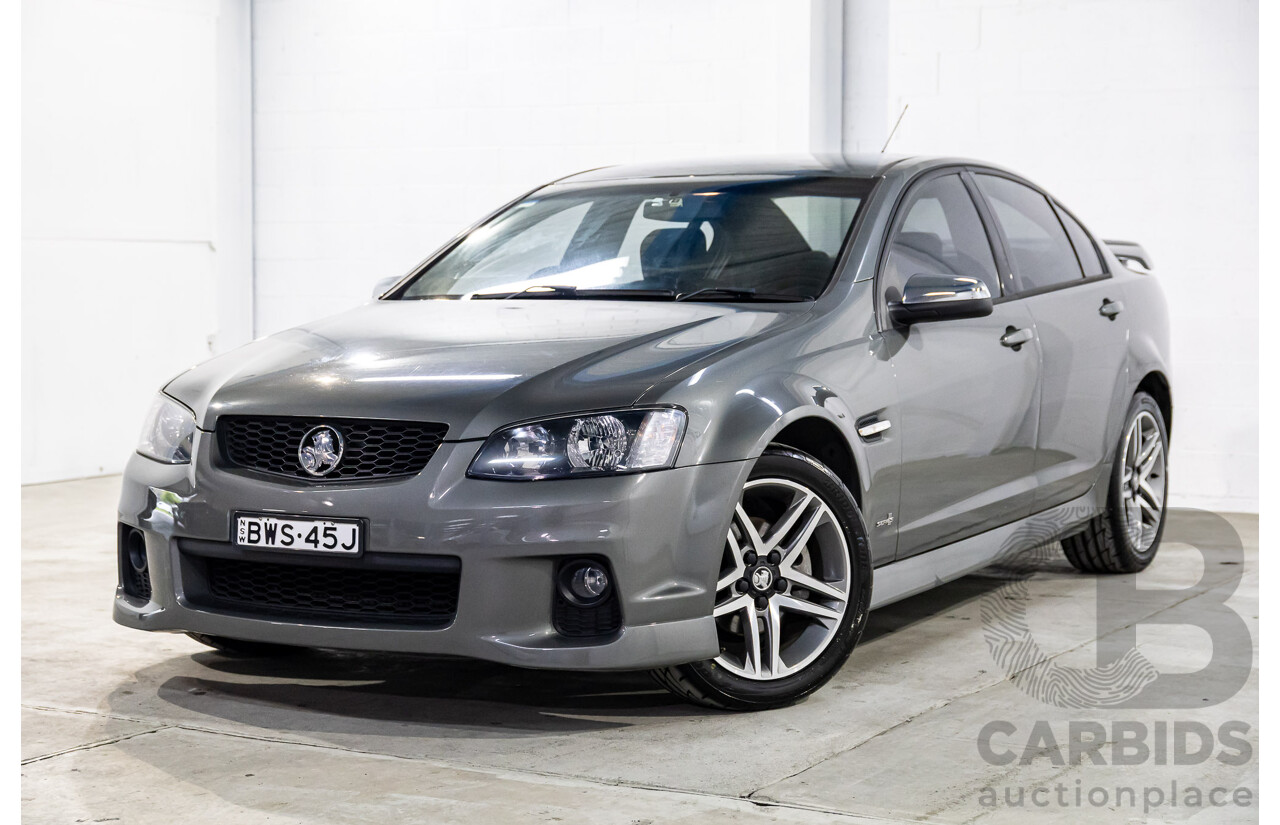 3/2011 Holden Commodore SV6 VE II 4d Sedan Alto Grey Metallic V6 3.6L