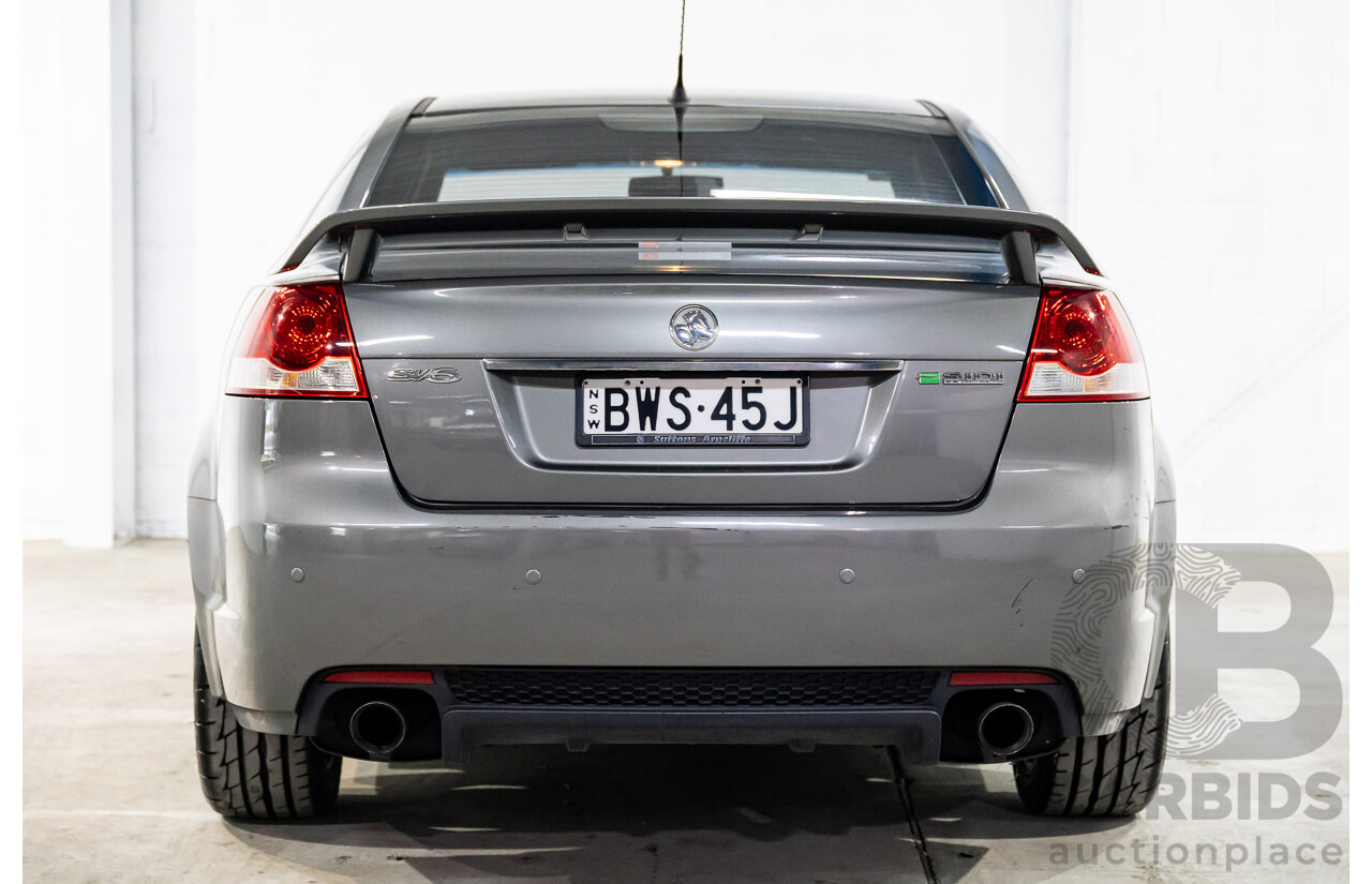 3/2011 Holden Commodore SV6 VE II 4d Sedan Alto Grey Metallic V6 3.6L