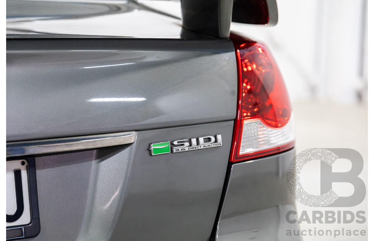 3/2011 Holden Commodore SV6 VE II 4d Sedan Alto Grey Metallic V6 3.6L