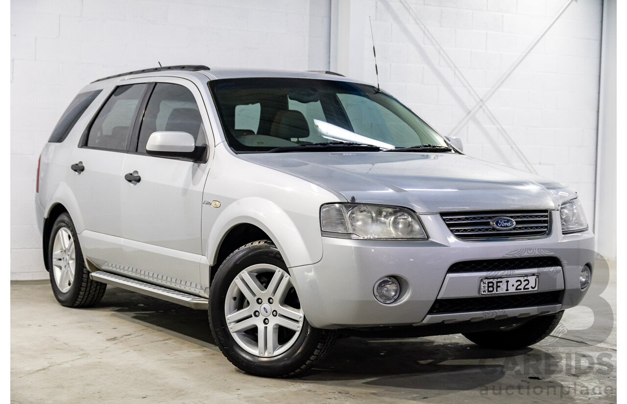 1/2006 Ford Territory Ghia (4x4) SY 4d Wagon Lightning Strike Metallic 4.0L