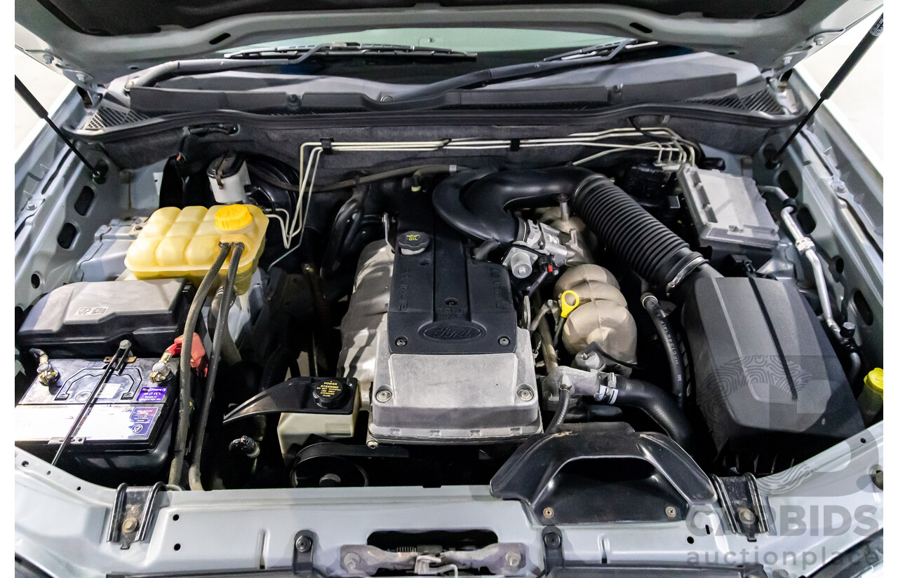 1/2006 Ford Territory Ghia (4x4) SY 4d Wagon Lightning Strike Metallic 4.0L