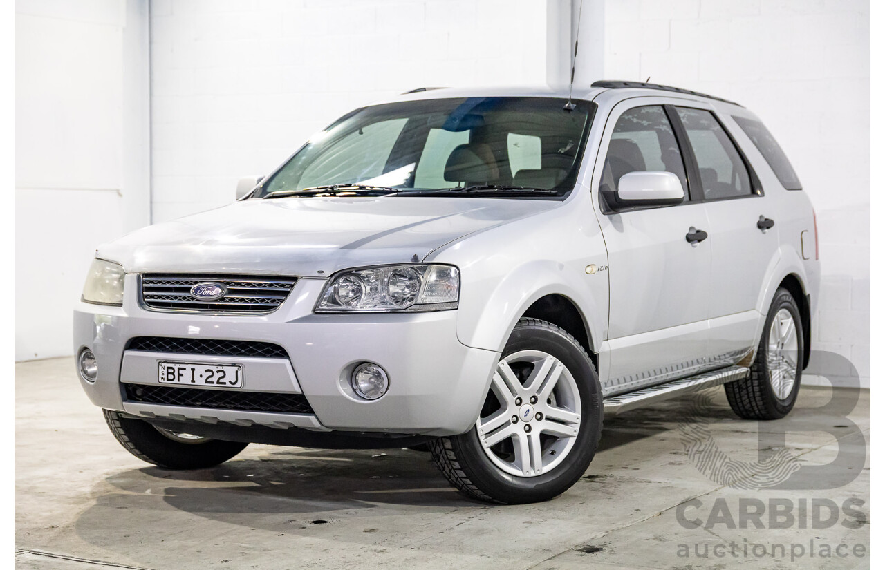 1/2006 Ford Territory Ghia (4x4) SY 4d Wagon Lightning Strike Metallic 4.0L