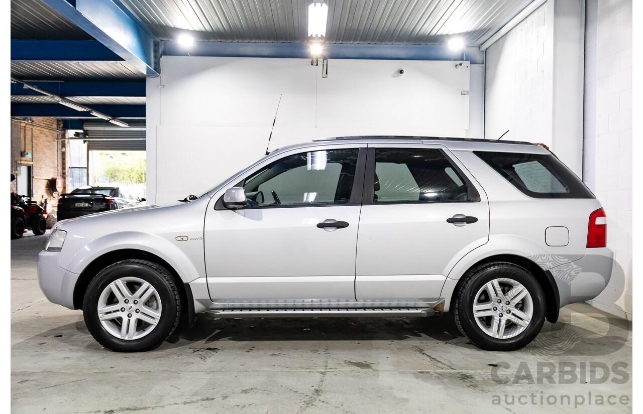 1/2006 Ford Territory Ghia (4x4) SY 4d Wagon Lightning Strike Metallic 4.0L