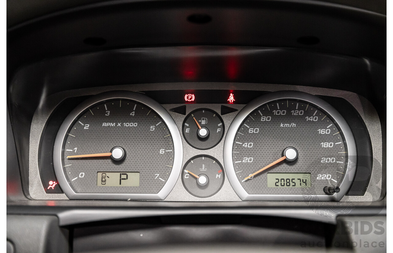 1/2006 Ford Territory Ghia (4x4) SY 4d Wagon Lightning Strike Metallic 4.0L