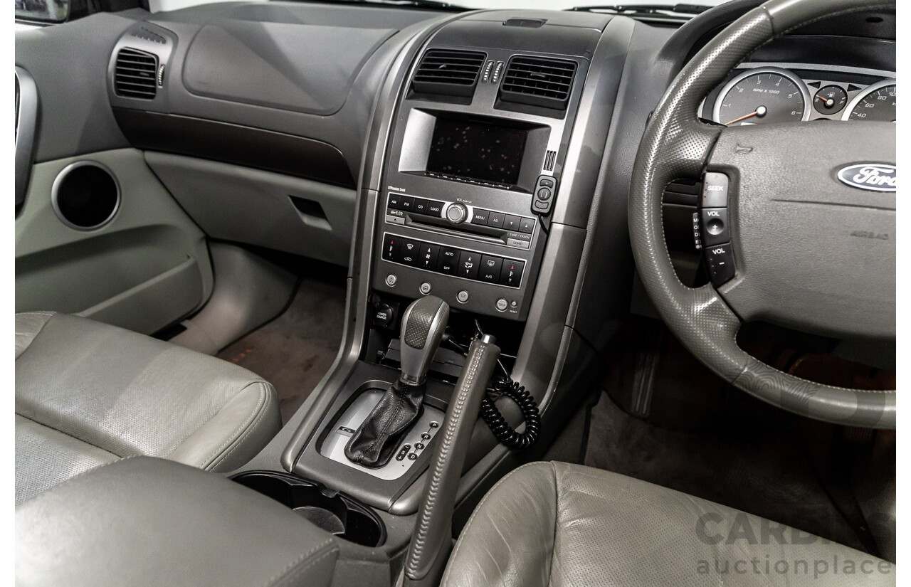 1/2006 Ford Territory Ghia (4x4) SY 4d Wagon Lightning Strike Metallic 4.0L