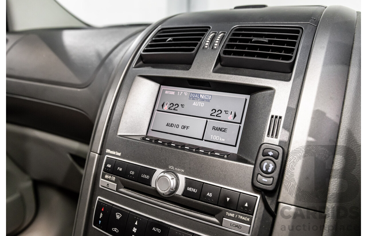 1/2006 Ford Territory Ghia (4x4) SY 4d Wagon Lightning Strike Metallic 4.0L