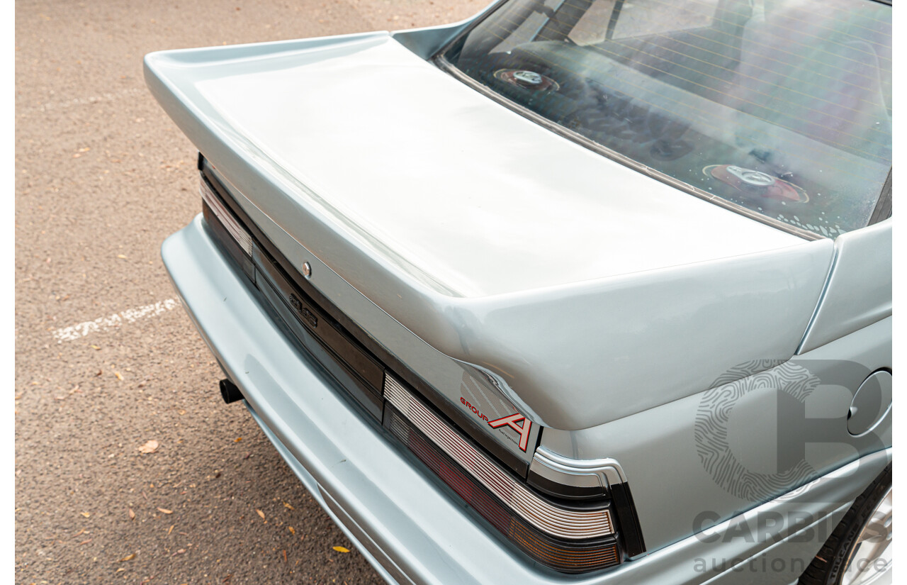 10/1986 Holden VL Commodore Executive - Walkinshaw Group A Replica 4d Sedan Panorama Silver 3.0L