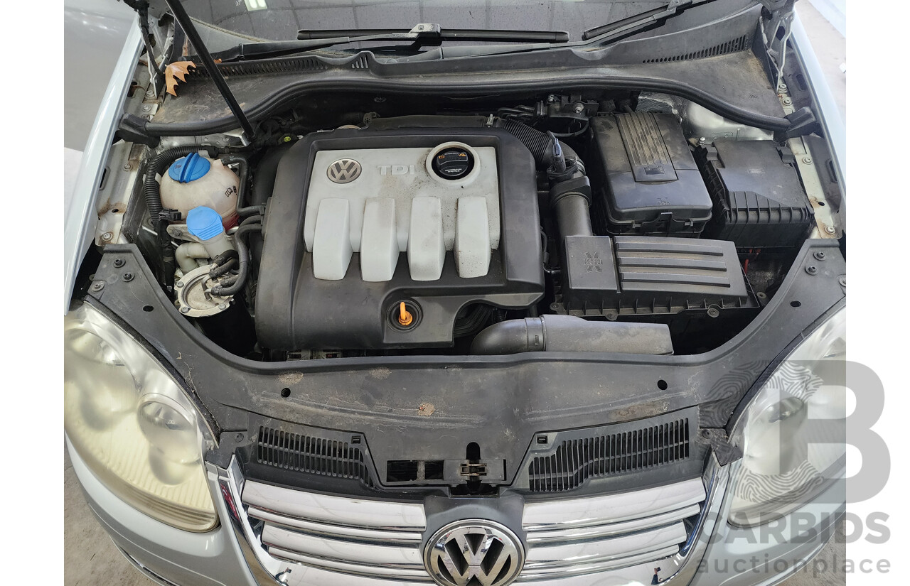 2/2008 Volkswagen Jetta 2.0 TDI 1KM MY08 UPGRADE 4d Sedan Silver 2.0L