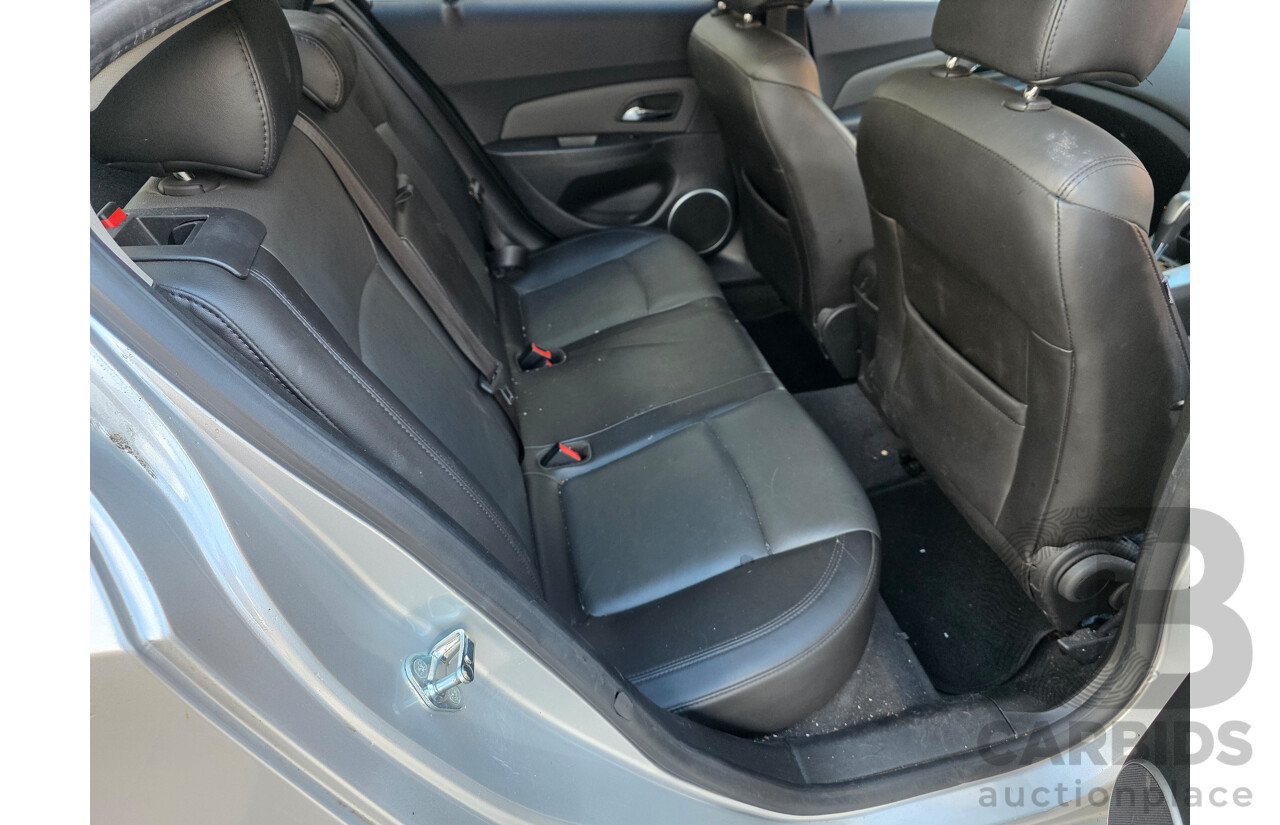 10/2010 Holden Cruze CDX JG 4d Sedan Silver 1.8L