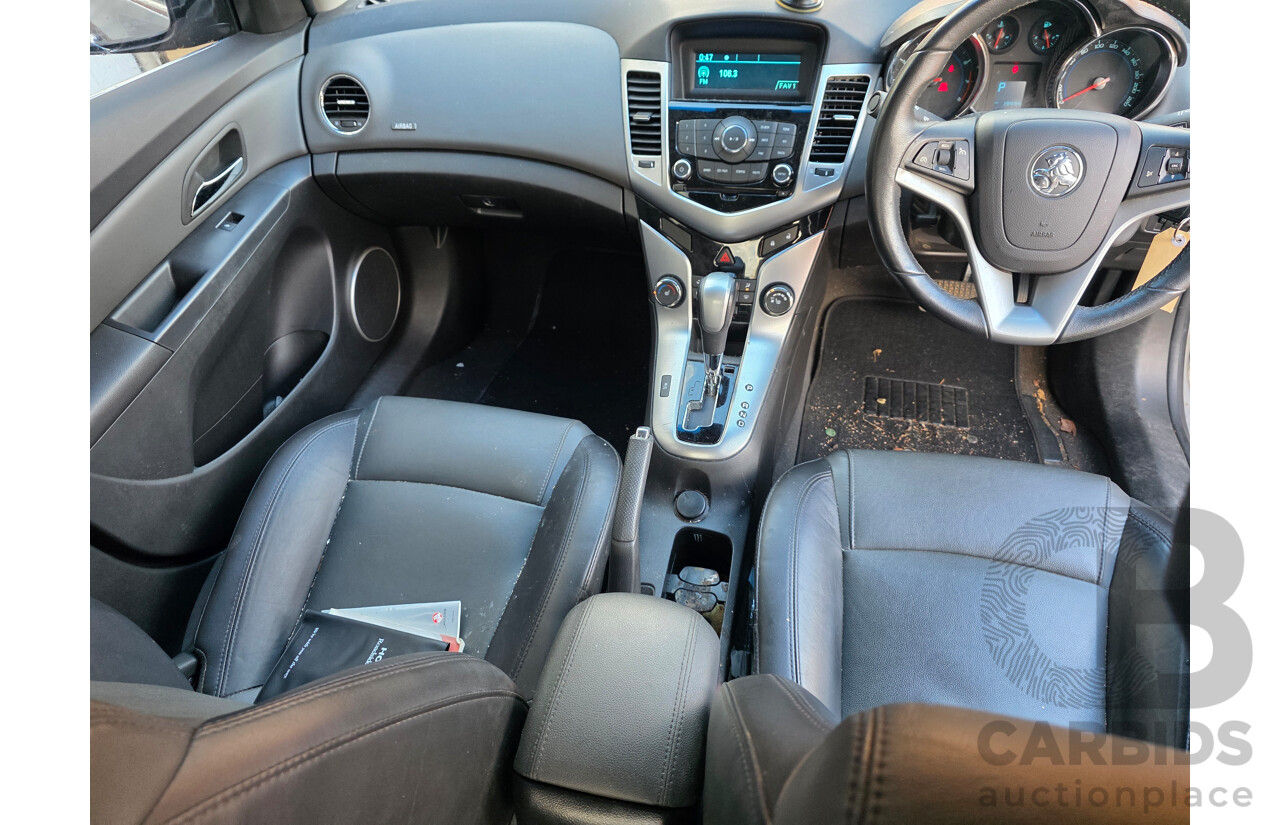 10/2010 Holden Cruze CDX JG 4d Sedan Silver 1.8L