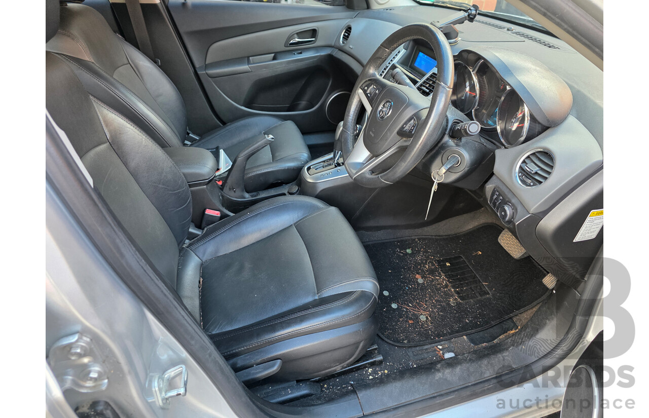 10/2010 Holden Cruze CDX JG 4d Sedan Silver 1.8L