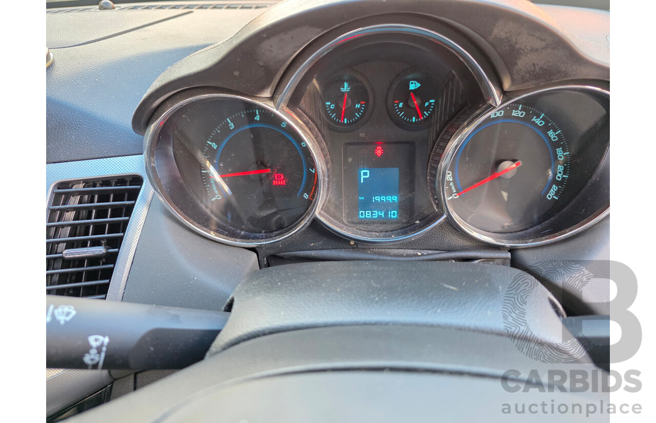 10/2010 Holden Cruze CDX JG 4d Sedan Silver 1.8L