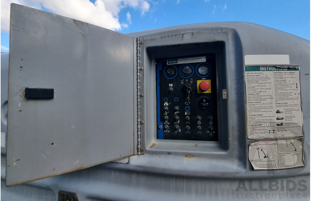 08/2008, 6.8 Tonne, 45ft Diesel Deutz F3L 2011, Telescopic Genie S-45 4WD - 13.7m Stick Boom Lift