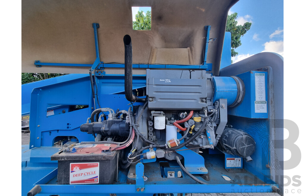 08/2008, 6.8 Tonne, 45ft Diesel Deutz F3L 2011, Telescopic Genie S-45 4WD - 13.7m Stick Boom Lift