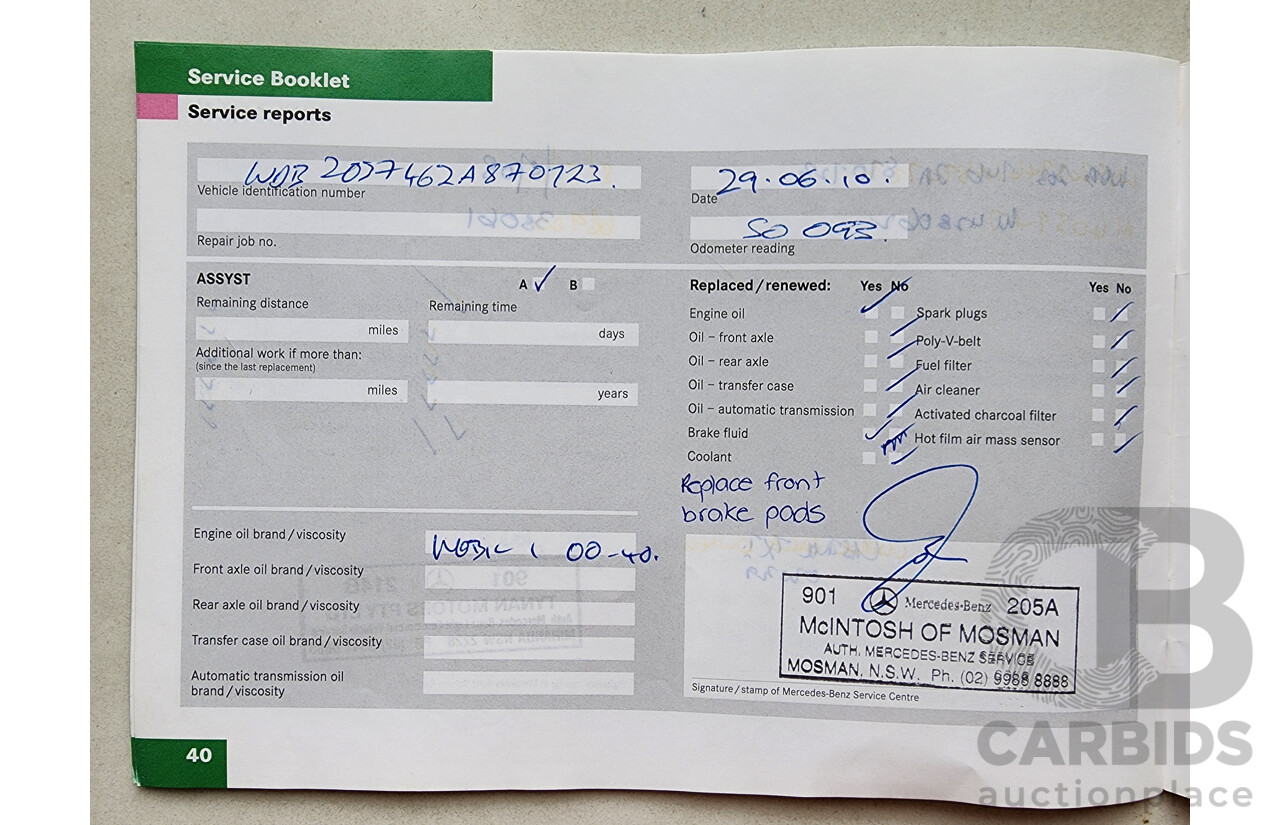 12/2005 Mercedes-Benz C180 Kompressor CL203 MY06 2d Coupe Black 1.8L