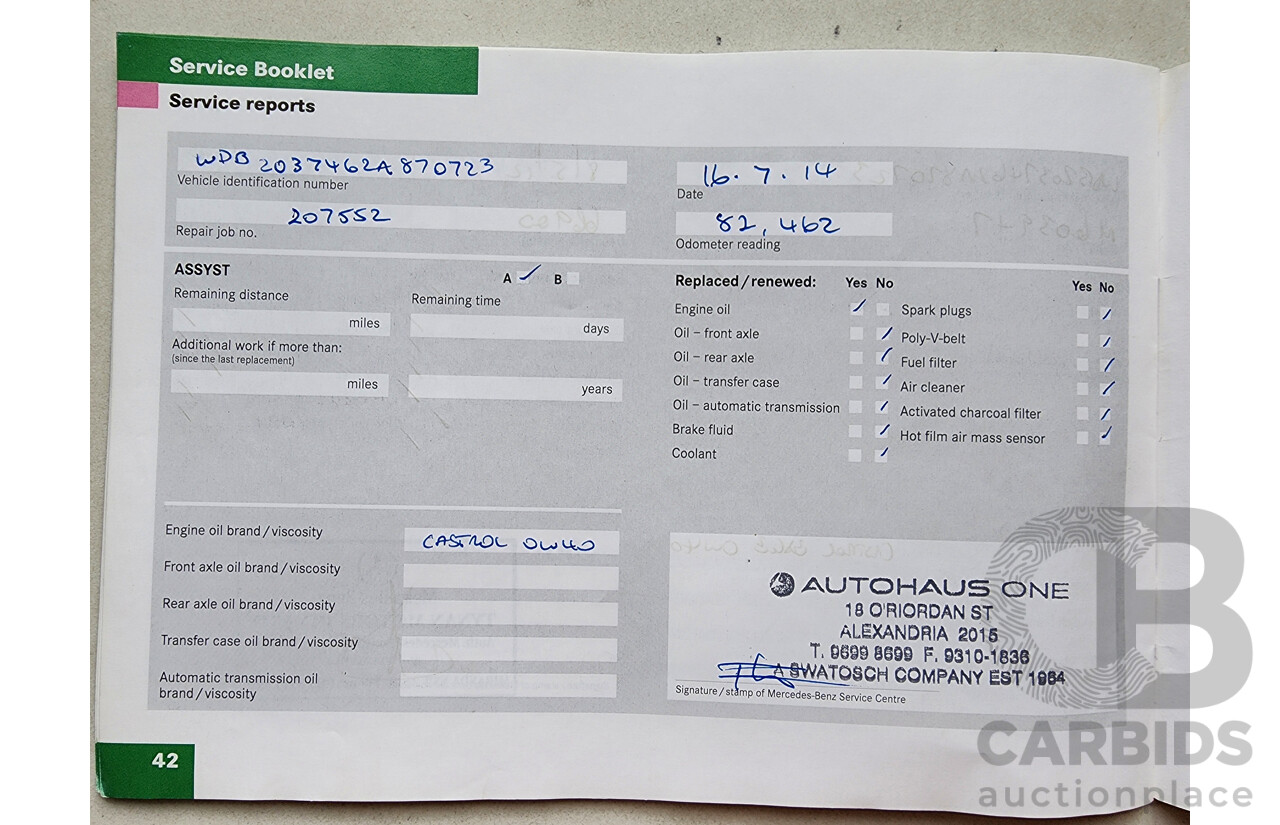 12/2005 Mercedes-Benz C180 Kompressor CL203 MY06 2d Coupe Black 1.8L