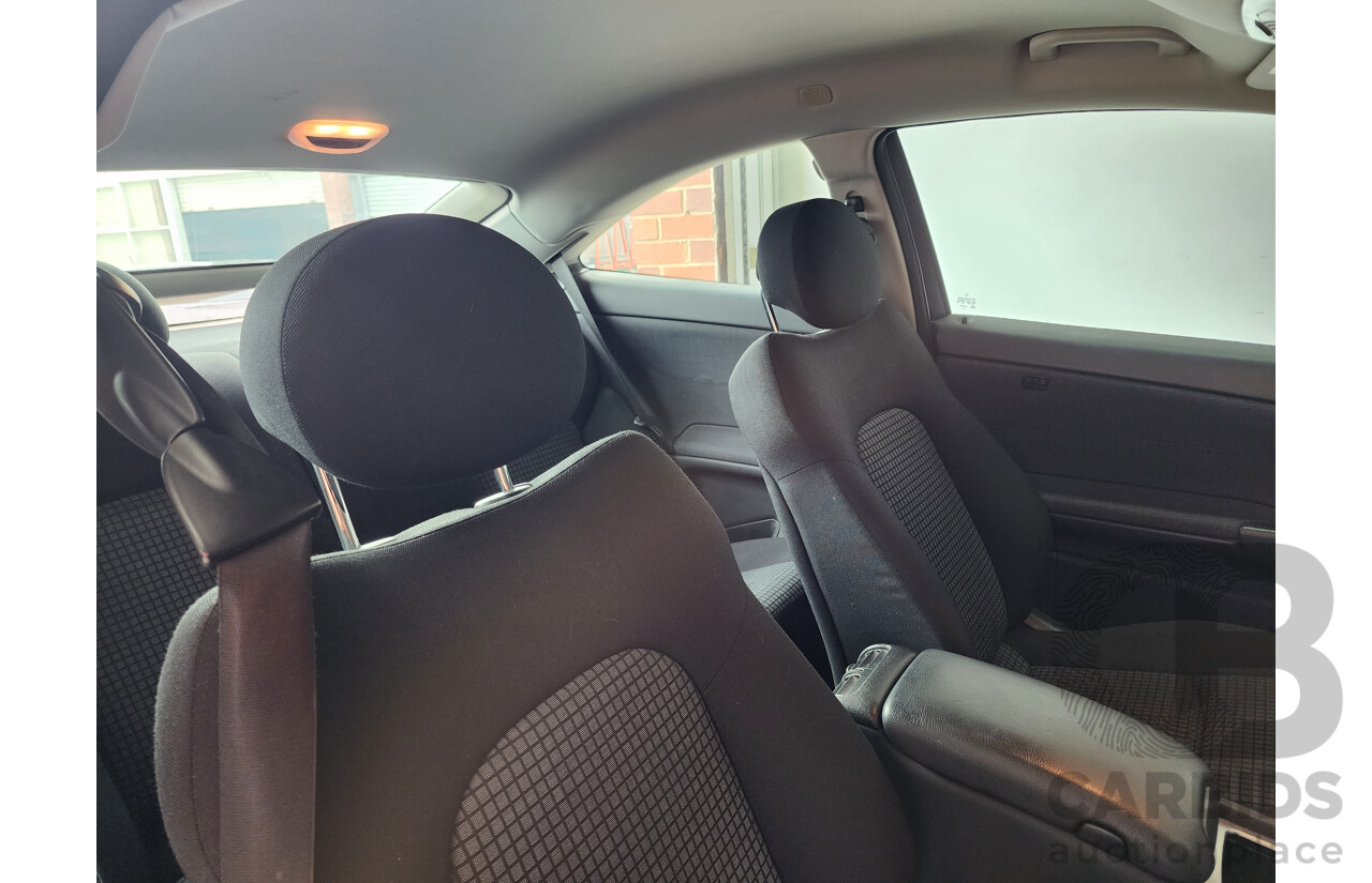 12/2005 Mercedes-Benz C180 Kompressor CL203 MY06 2d Coupe Black 1.8L