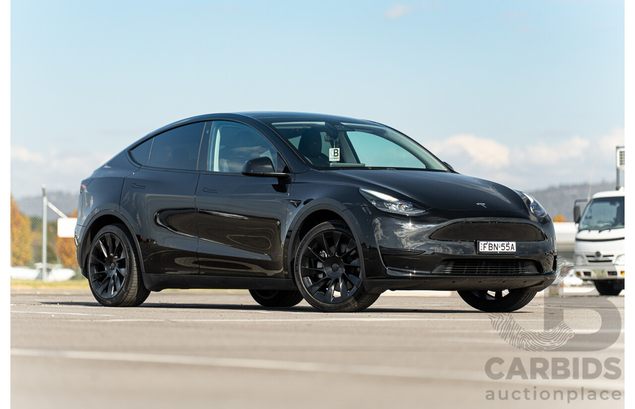 07/2023 Tesla Model Y Rear Wheel Drive 4d Wagon Solid Black Dedicated Electric EV 220kw