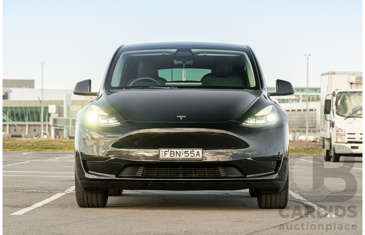 07/2023 Tesla Model Y Rear Wheel Drive 4d Wagon Solid Black Dedicated Electric EV 220kw