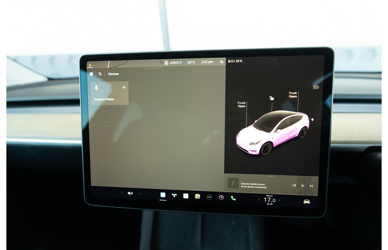 07/2023 Tesla Model Y Rear Wheel Drive 4d Wagon Solid Black Dedicated Electric EV 220kw