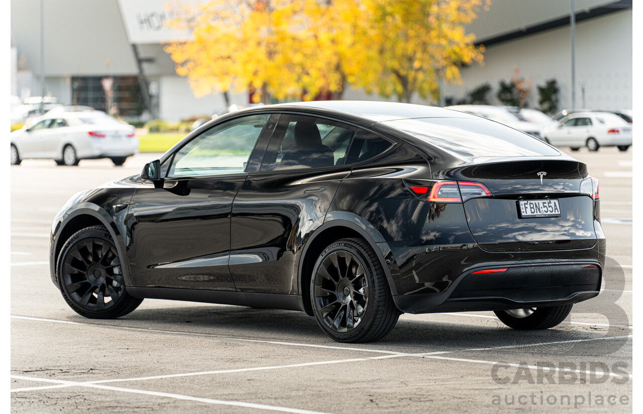 07/2023 Tesla Model Y Rear Wheel Drive 4d Wagon Solid Black Dedicated Electric EV 220kw