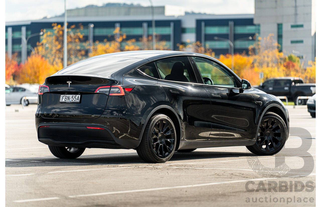 07/2023 Tesla Model Y Rear Wheel Drive 4d Wagon Solid Black Dedicated Electric EV 220kw