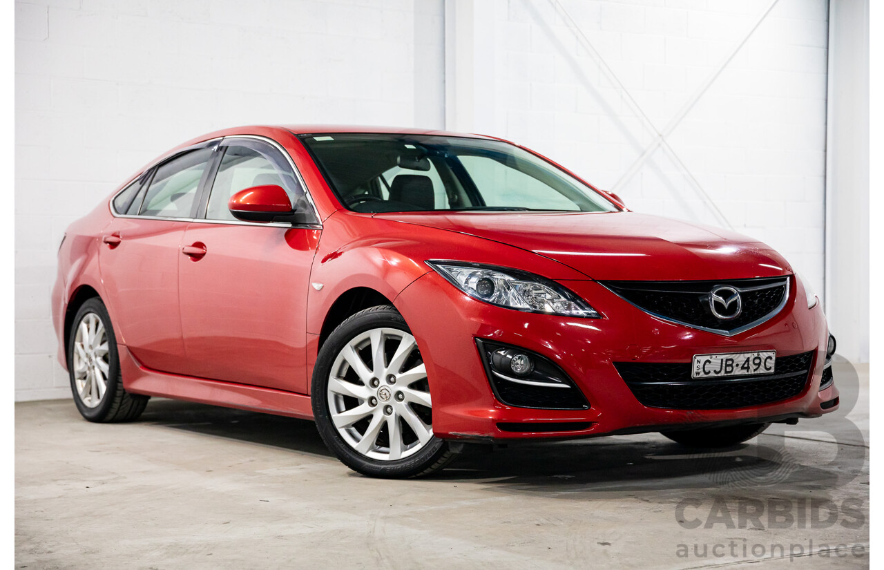 9/2012 Mazda Mazda6 Touring GH MY11 5d Hatchback Velocity Red Metallic 2.5L
