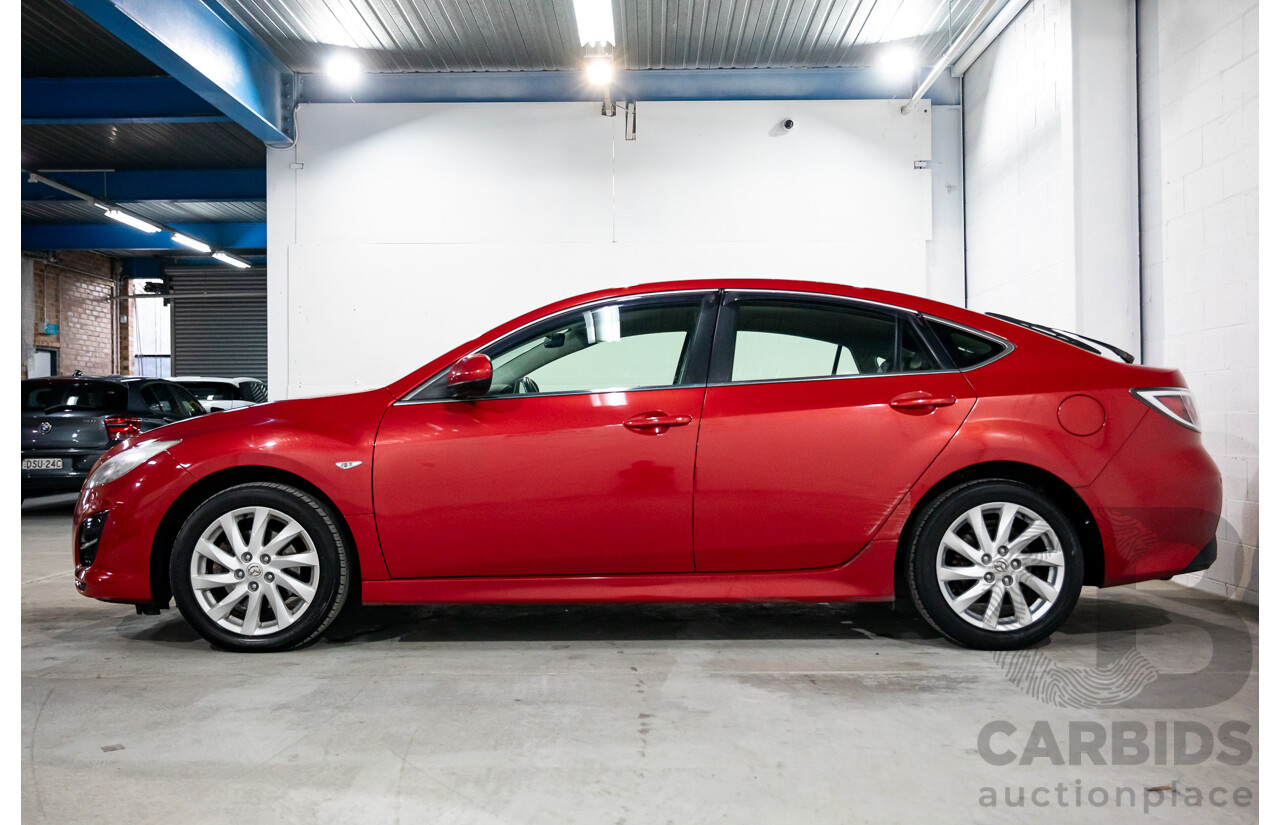9/2012 Mazda Mazda6 Touring GH MY11 5d Hatchback Velocity Red Metallic 2.5L