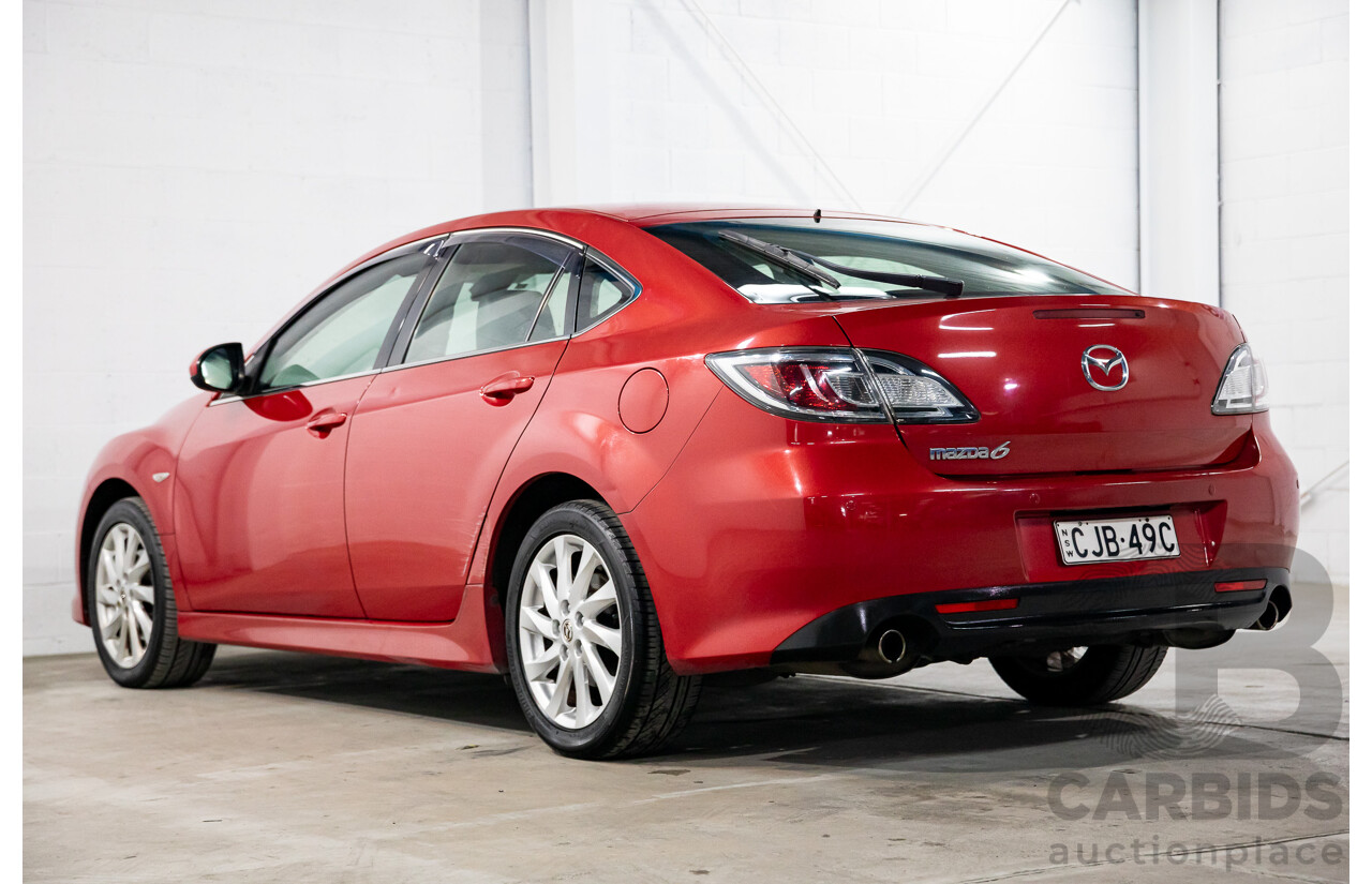 9/2012 Mazda Mazda6 Touring GH MY11 5d Hatchback Velocity Red Metallic 2.5L