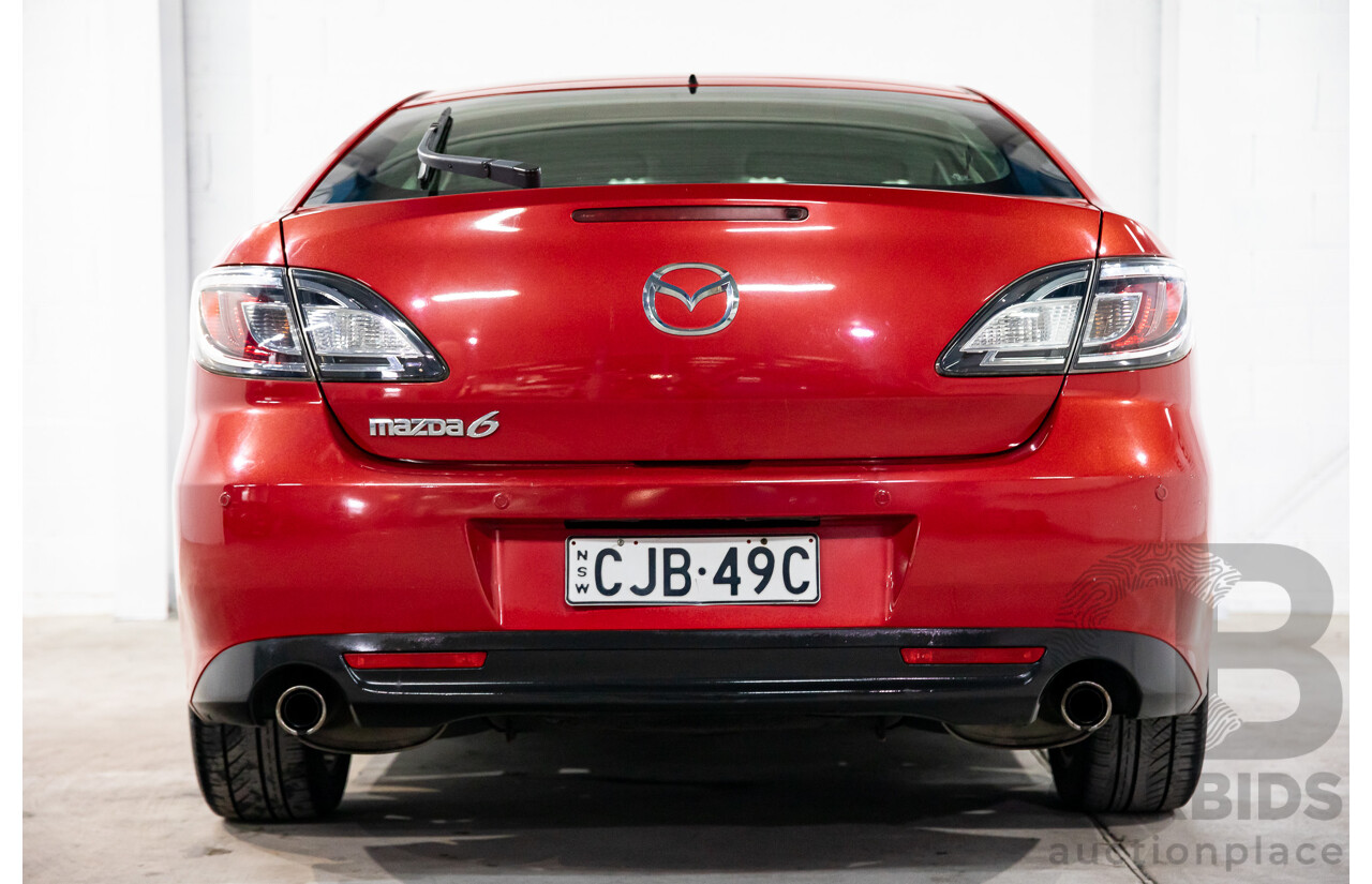 9/2012 Mazda Mazda6 Touring GH MY11 5d Hatchback Velocity Red Metallic 2.5L