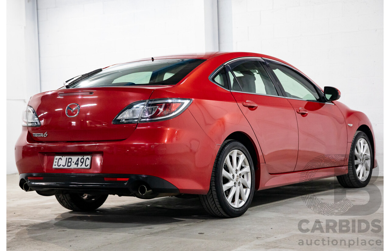 9/2012 Mazda Mazda6 Touring GH MY11 5d Hatchback Velocity Red Metallic 2.5L