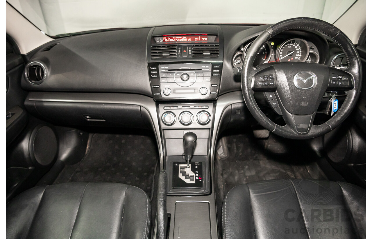 9/2012 Mazda Mazda6 Touring GH MY11 5d Hatchback Velocity Red Metallic 2.5L