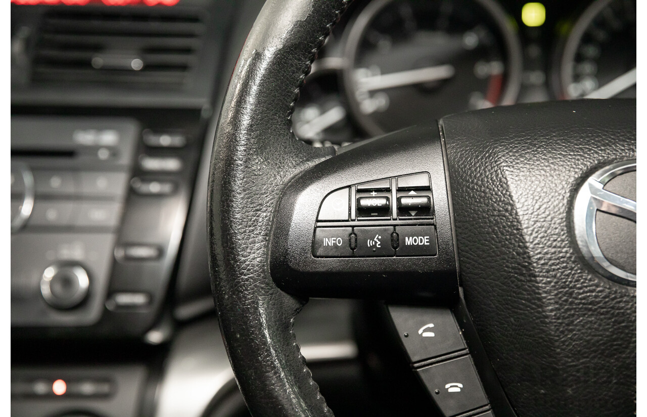 9/2012 Mazda Mazda6 Touring GH MY11 5d Hatchback Velocity Red Metallic 2.5L