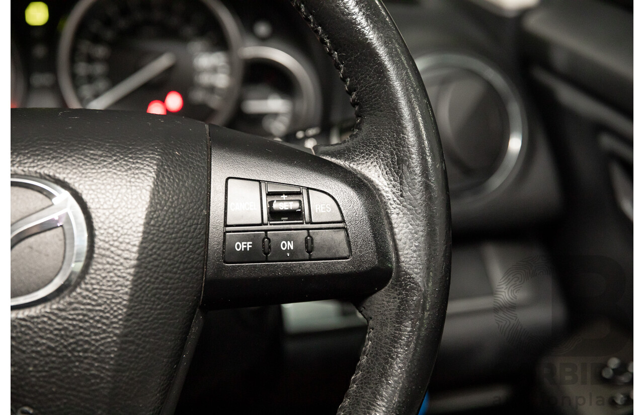 9/2012 Mazda Mazda6 Touring GH MY11 5d Hatchback Velocity Red Metallic 2.5L