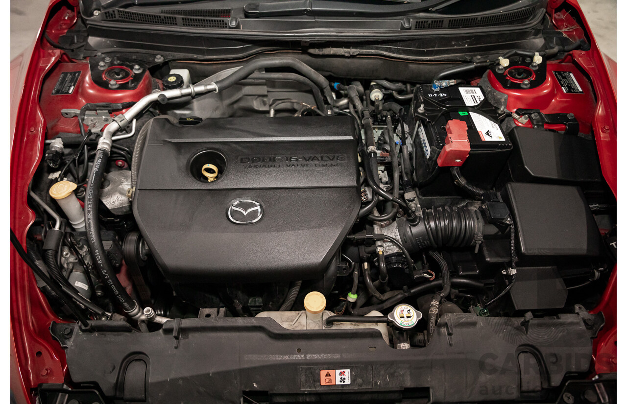 9/2012 Mazda Mazda6 Touring GH MY11 5d Hatchback Velocity Red Metallic 2.5L