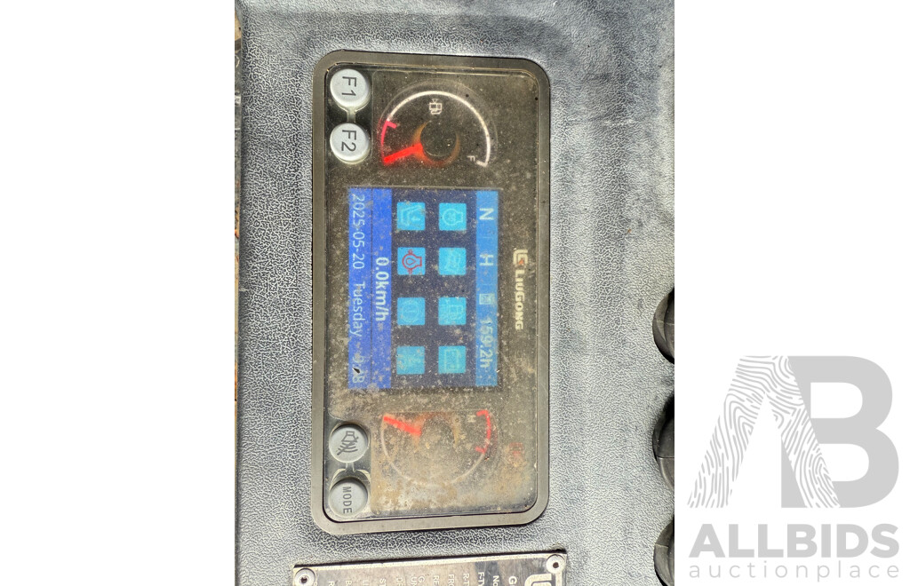 LIUGONG CLG2025G 2.5T LPG Forklift with Container Mast FSV