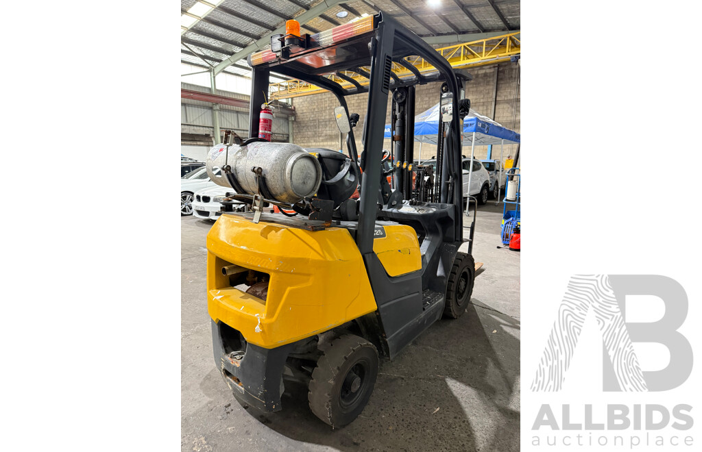 LIUGONG CLG2025G 2.5T LPG Forklift with Container Mast FSV