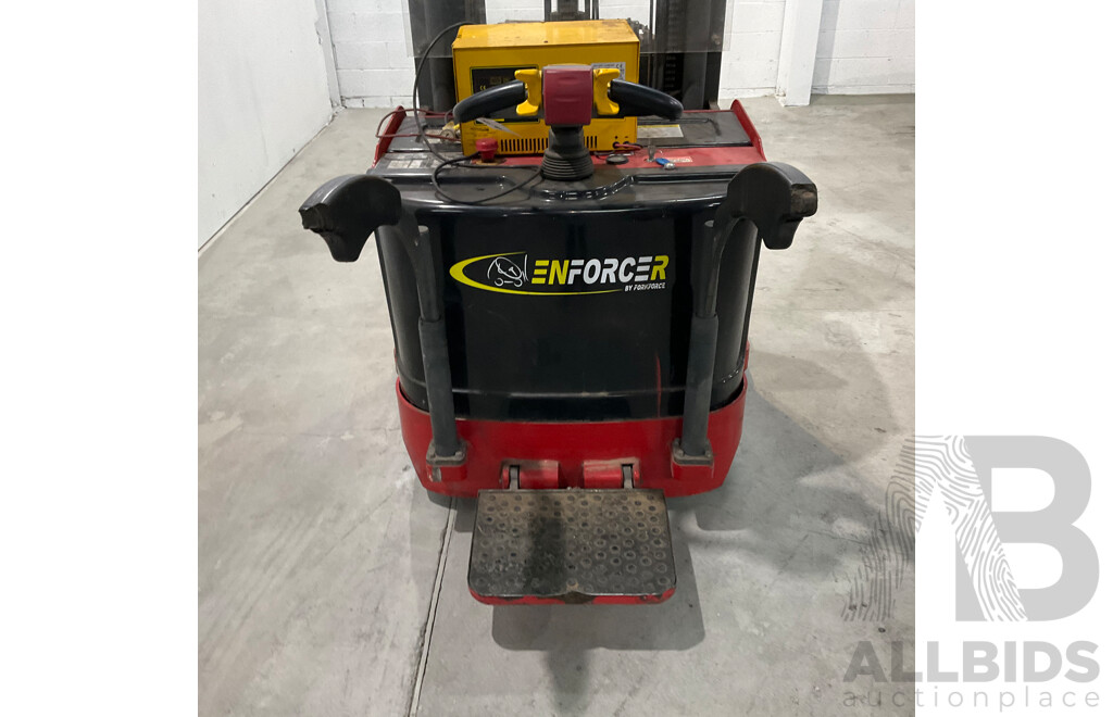 FORKFORCE Enforcer Electric Walkie Reach Stacker