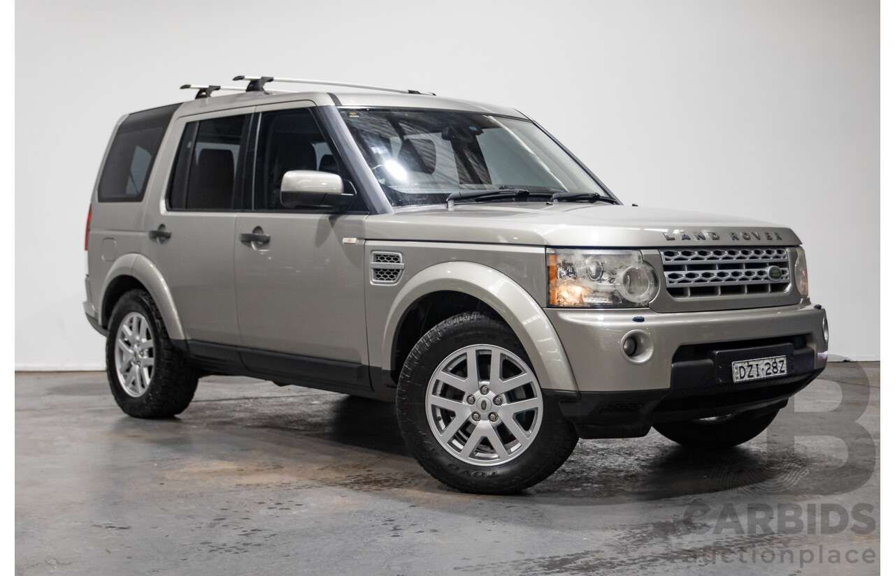 2/2010 Land Rover Discovery 4 2.7 TDV6 MY10 4d Wagon Gold Turbo Diesel V6 2.7L