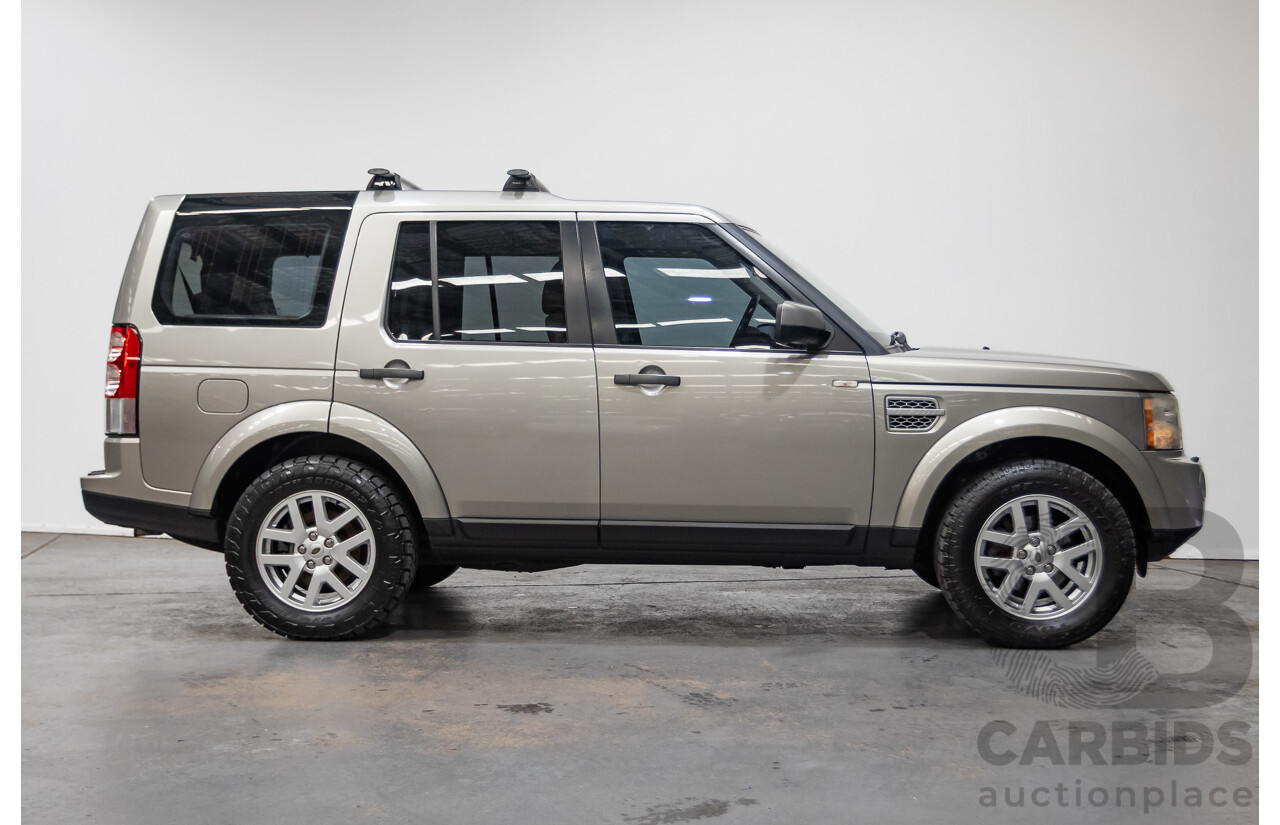 2/2010 Land Rover Discovery 4 2.7 TDV6 MY10 4d Wagon Gold Turbo Diesel V6 2.7L