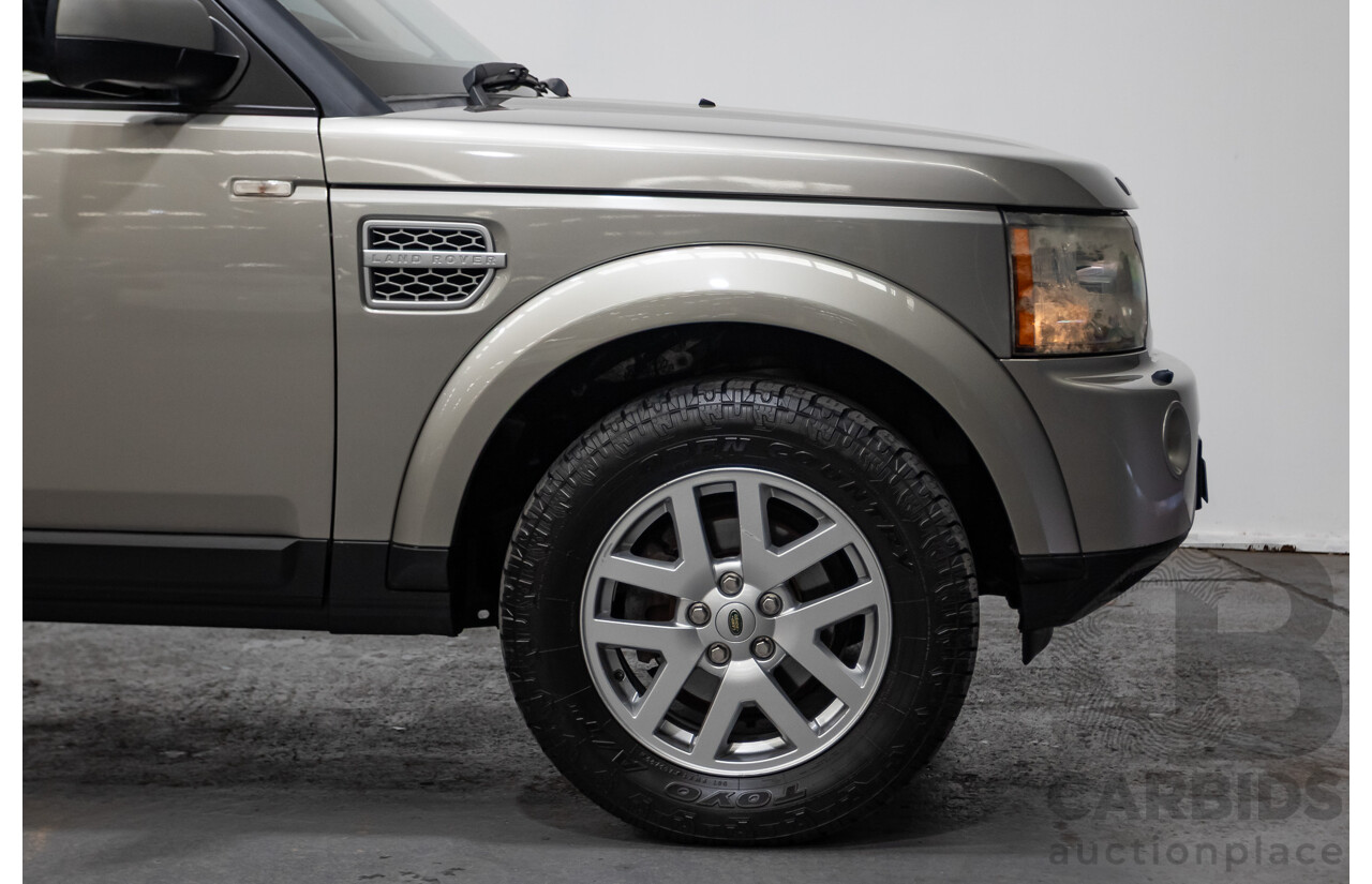2/2010 Land Rover Discovery 4 2.7 TDV6 MY10 4d Wagon Gold Turbo Diesel V6 2.7L