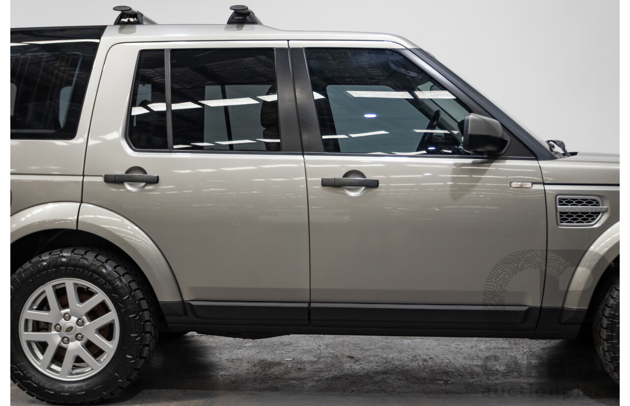 2/2010 Land Rover Discovery 4 2.7 TDV6 MY10 4d Wagon Gold Turbo Diesel V6 2.7L