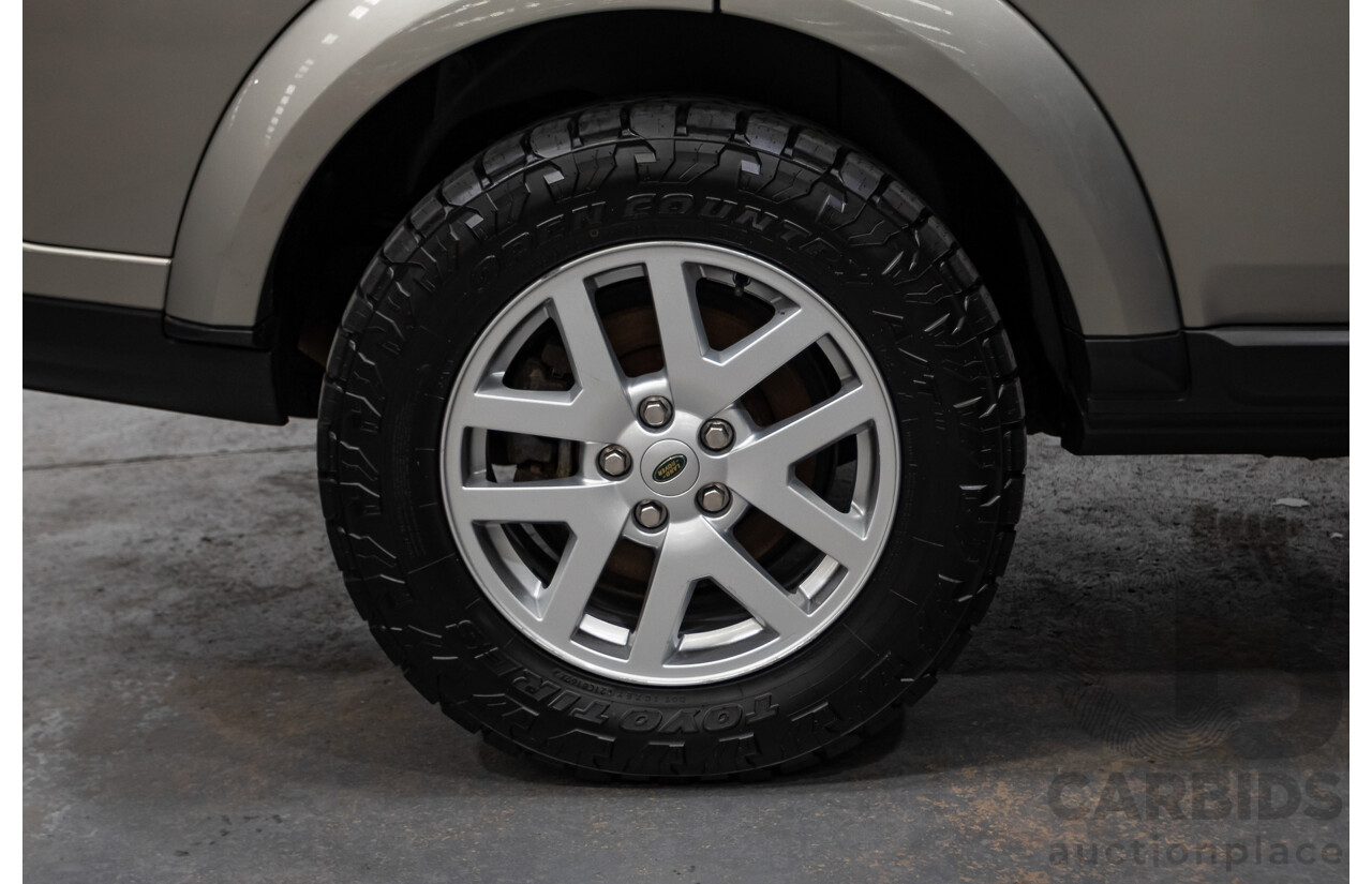 2/2010 Land Rover Discovery 4 2.7 TDV6 MY10 4d Wagon Gold Turbo Diesel V6 2.7L