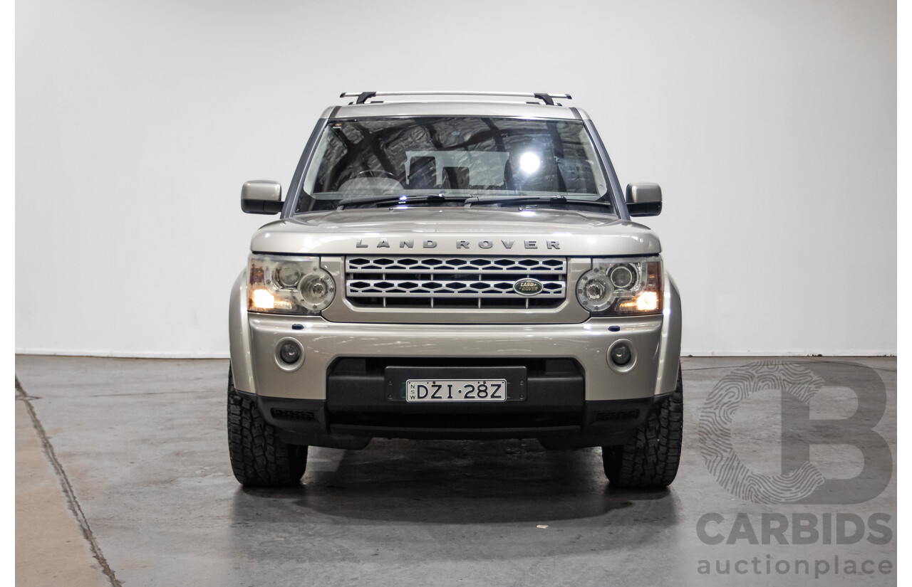 2/2010 Land Rover Discovery 4 2.7 TDV6 MY10 4d Wagon Gold Turbo Diesel V6 2.7L