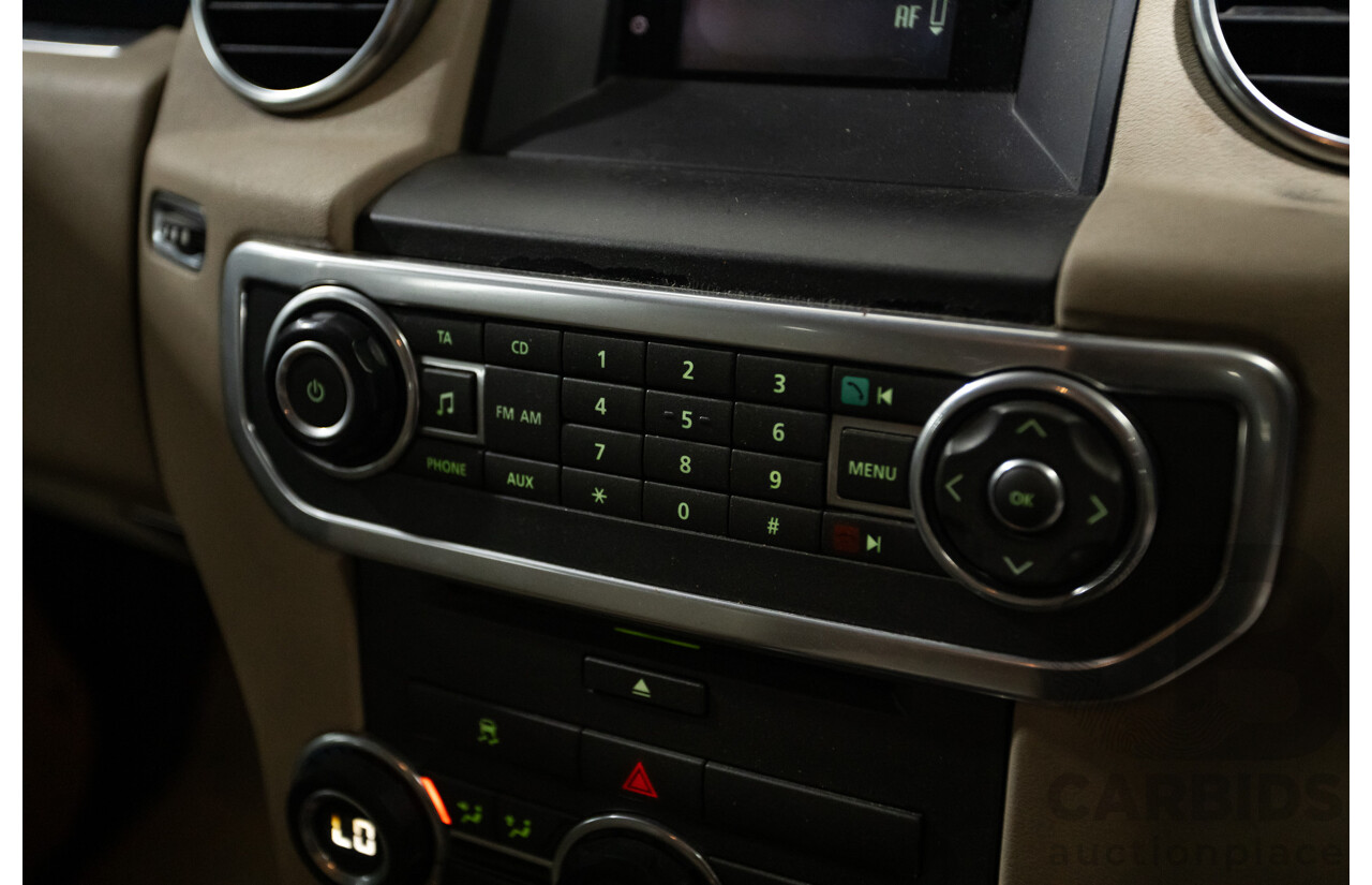 2/2010 Land Rover Discovery 4 2.7 TDV6 MY10 4d Wagon Gold Turbo Diesel V6 2.7L