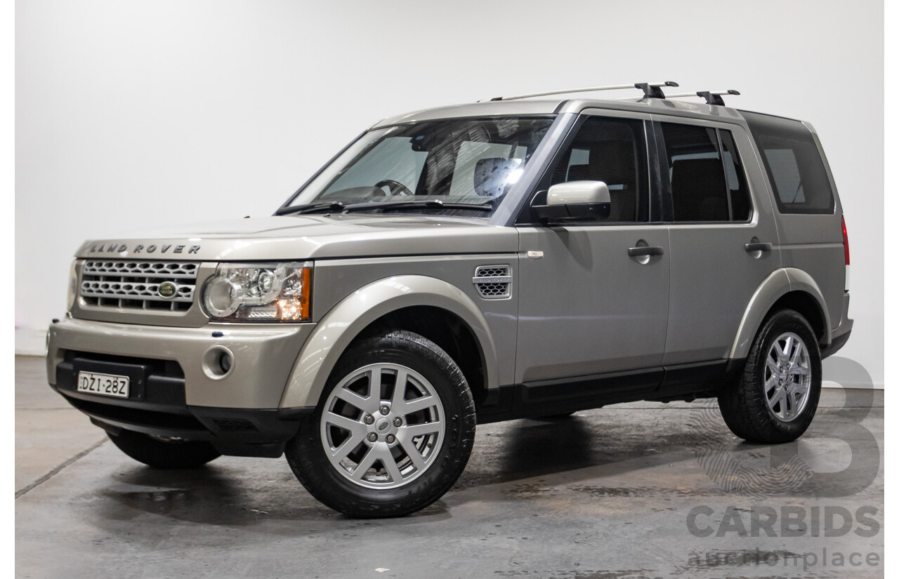 2/2010 Land Rover Discovery 4 2.7 TDV6 MY10 4d Wagon Gold Turbo Diesel V6 2.7L