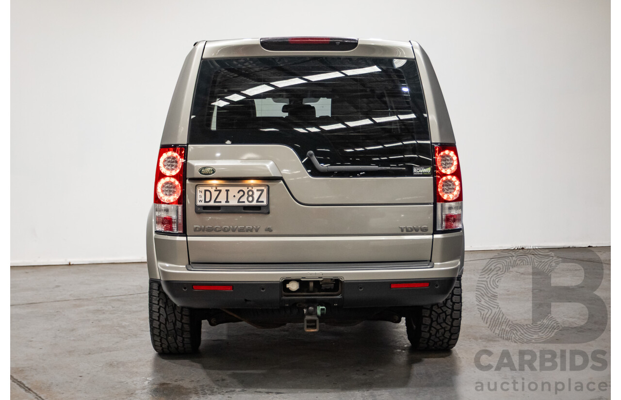 2/2010 Land Rover Discovery 4 2.7 TDV6 MY10 4d Wagon Gold Turbo Diesel V6 2.7L